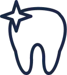 Tooth icon with plus sign