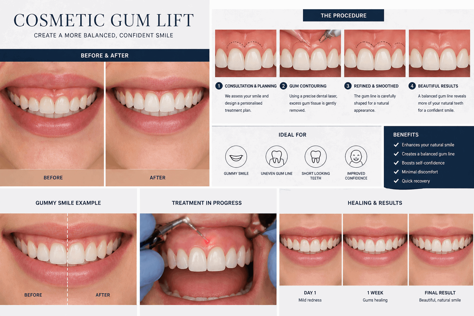 Cosmetic Gum Lift Cosmetic Gum Lift
