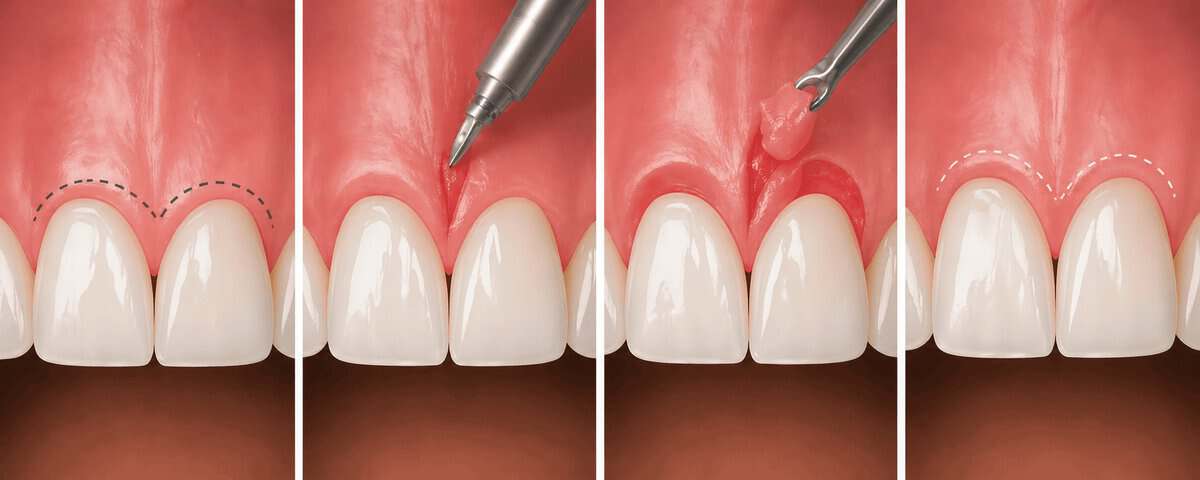 cosmetic gum lift image cosmetic gum lift image