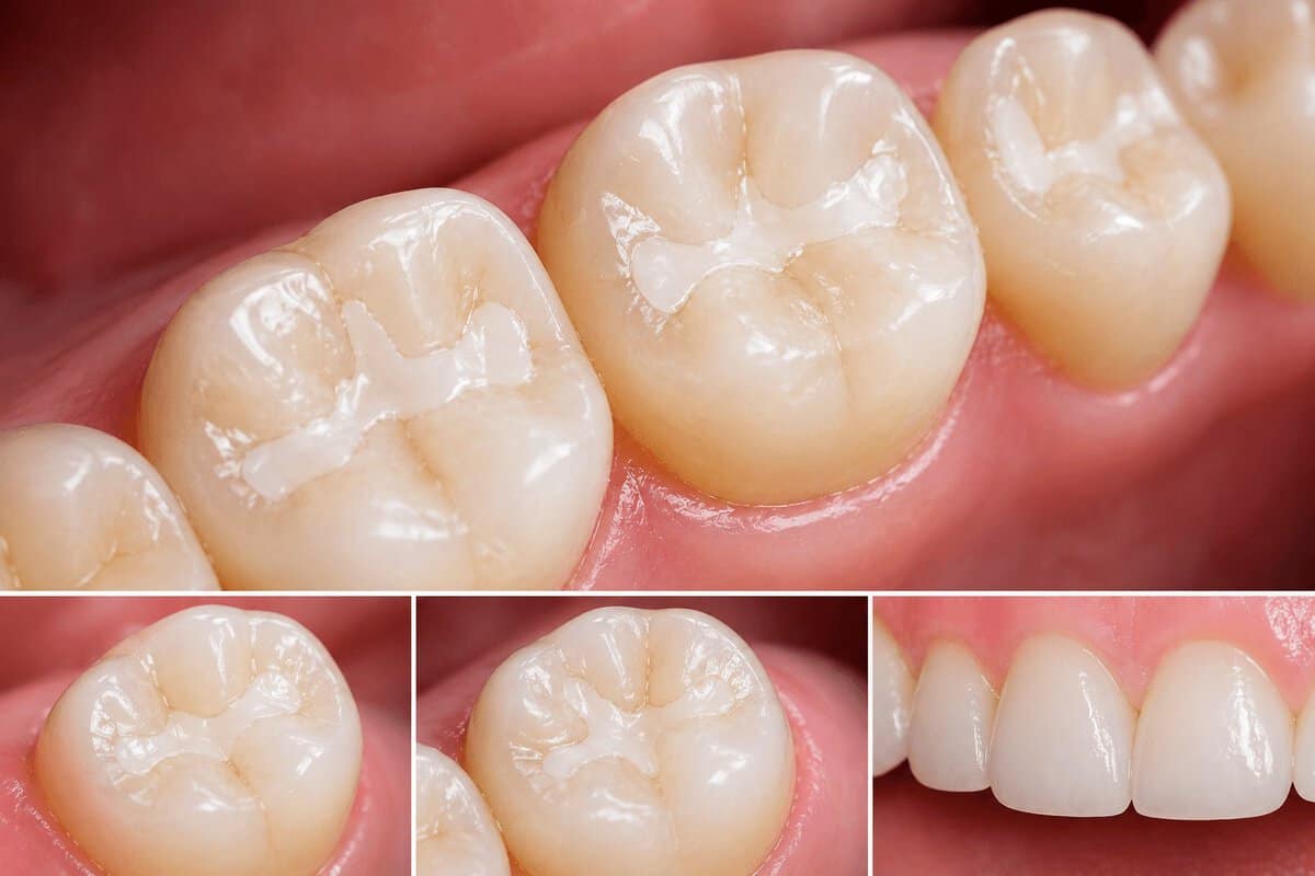 White fillings