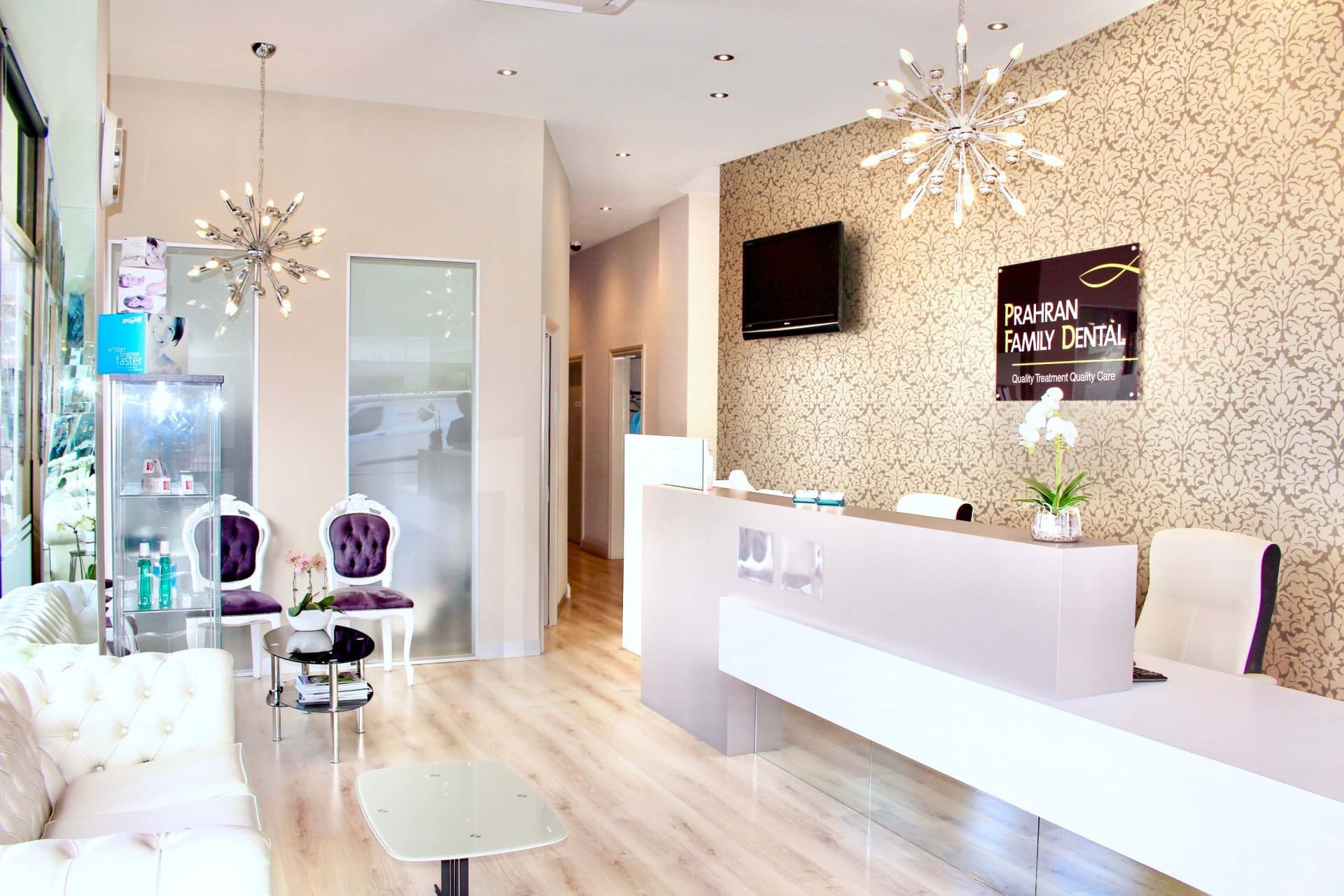 reception room at Prahran Family Dental
