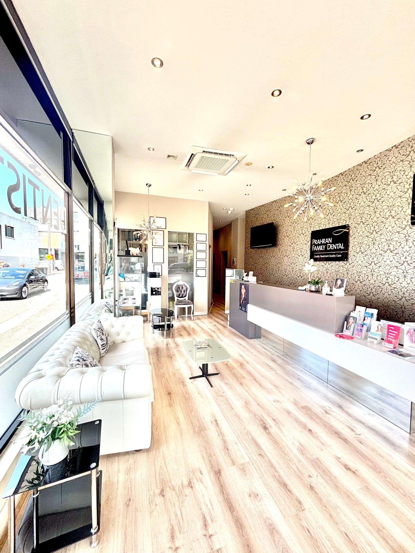 waiting area at Prahran Family Dental